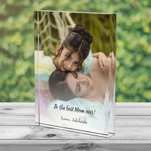 Best Mum Ever Photo Block (Best Mom Ever Photo Block)