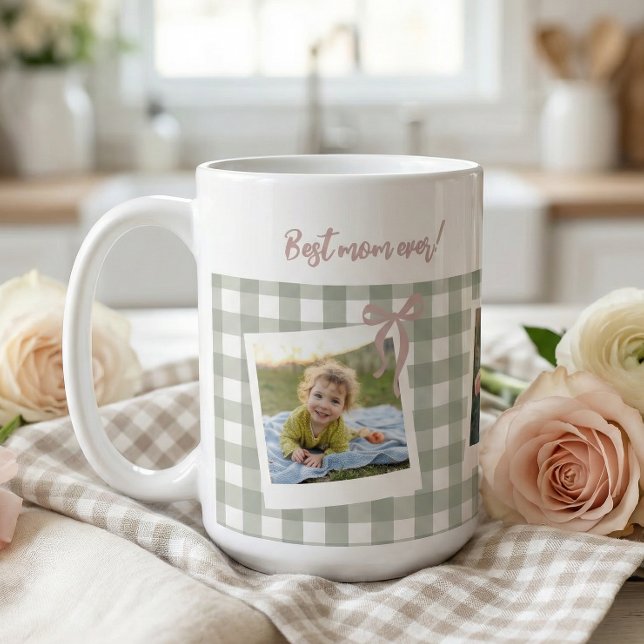 Best Mum Ever Photo Collage Coffee Mug (Creator Uploaded)