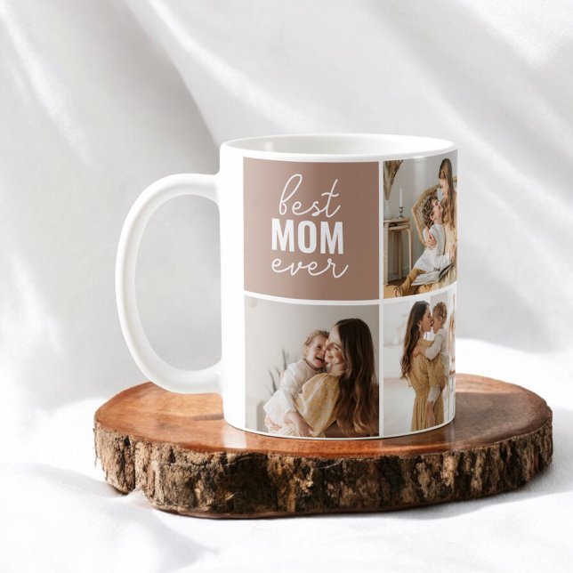 Best Mum Ever Photo Collage  Coffee Mug (Creator Uploaded)