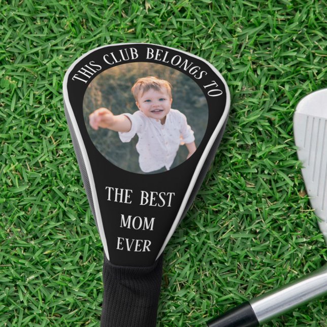 Best Mum Ever Photo Golf Head Cover (Creator Uploaded)