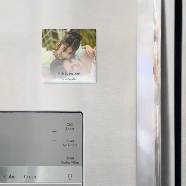 Best Mum Ever Photo Magnet (In Situ (Fridge))