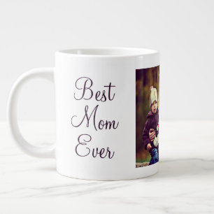 Best Mum Ever Photo Mother's Day Large Coffee Mug