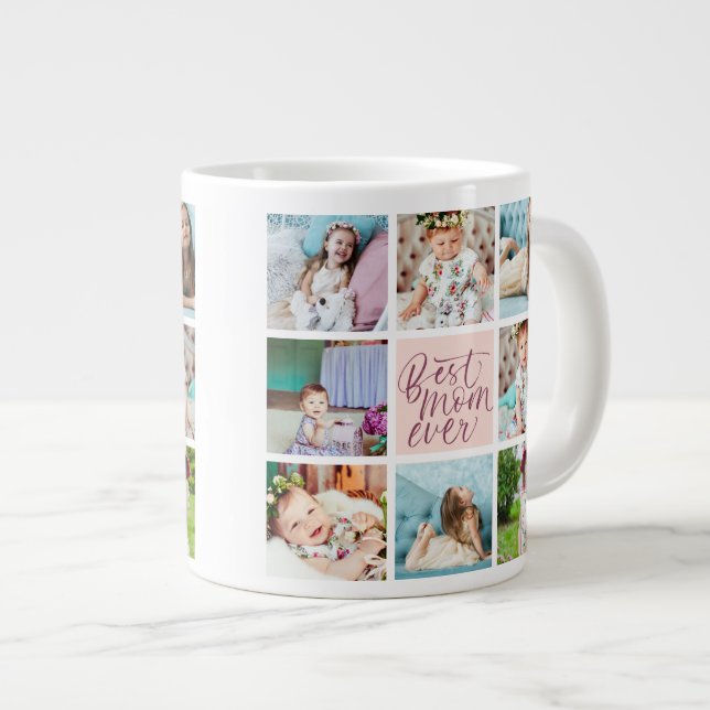Best Mum Ever Photo Mug Mothers Day Mug (Front Right)