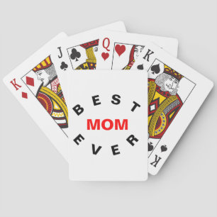 Best Mum Ever Playing Cards