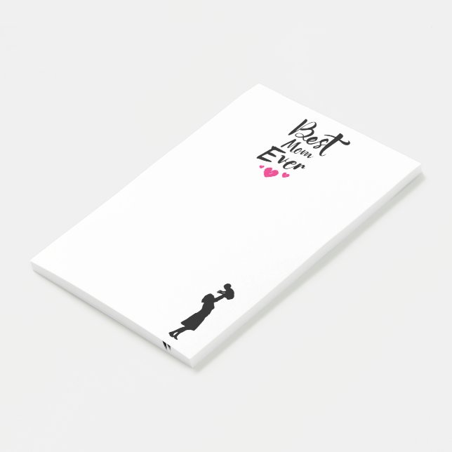 Best Mum Ever Post-It Notes (Angled)
