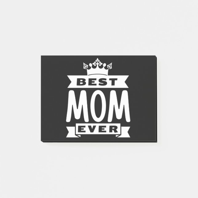 Best Mum Ever Post-it Notes (Front)