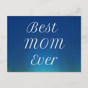 Best Mum Ever postcard