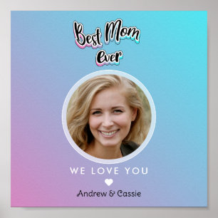 Best mum ever poster