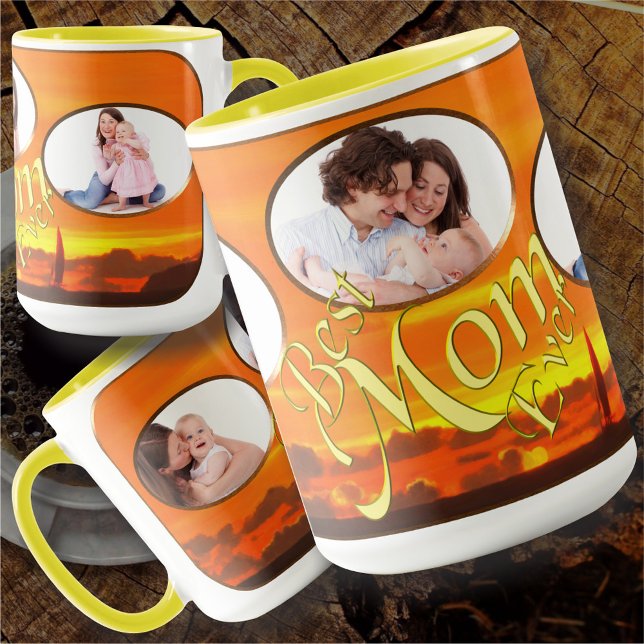 Best Mum Ever Sailboat Sunset 1300 Mug (Creator Uploaded)