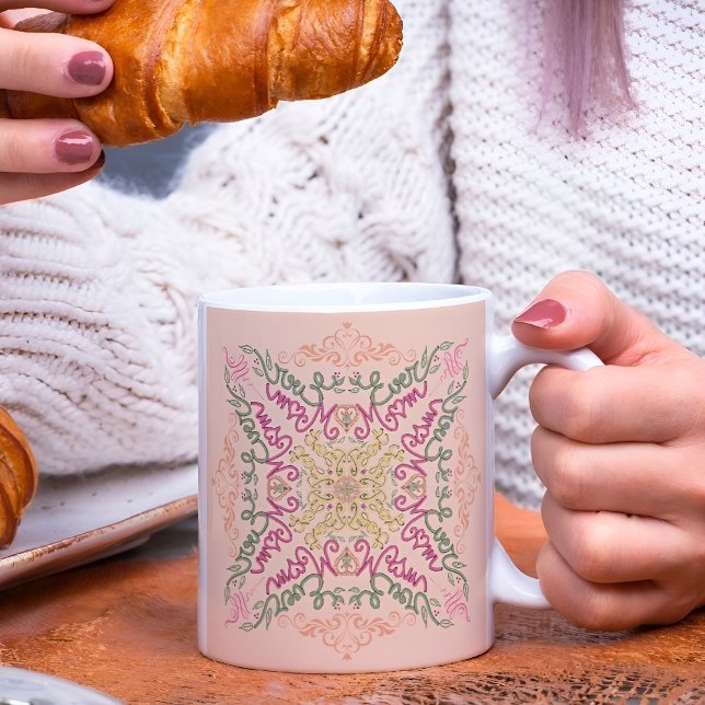 Best Mum Ever Seamless ornaments Mother's Day Mug (Creator Uploaded)