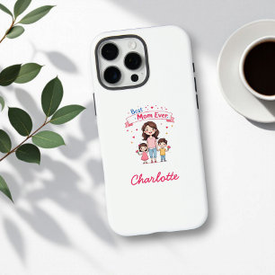 Best Mum Ever Sentimental Personalised Mother's iPhone 16 Pro Max Case