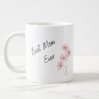 Best Mum Ever Stylish Flowers Mother's Day