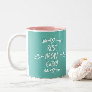 Best Mum Ever Two-Tone Coffee Mug