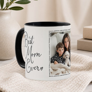 Best Mum Ever Whimsical 1 Photo Mug