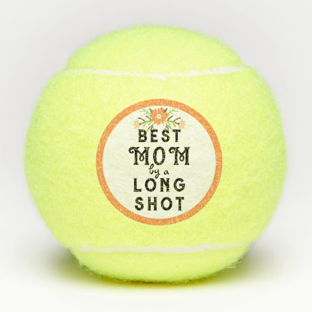 Best Mum Gift Tennis Balls (Front)