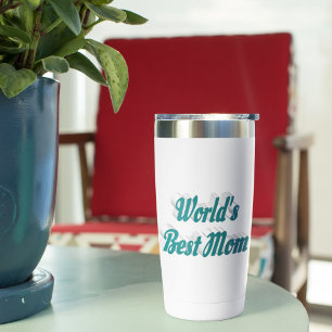 Best Mum green text Insulated Tumbler