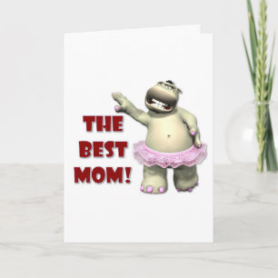 Best Mum Hippo Card