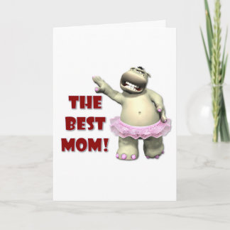 Best Mum Hippo Card