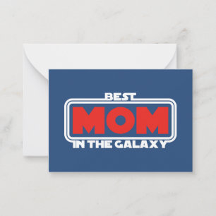 Best Mum in the Galaxy Card