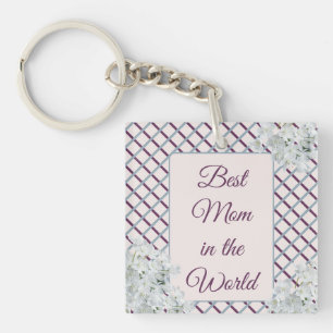 Best Mum in the World  Key Ring