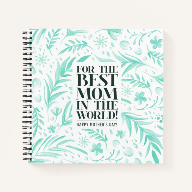 Best Mum in the World Mother's Day | Notebook (Front)