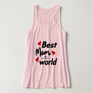 Best Mum In The World Mother's Day Singlet