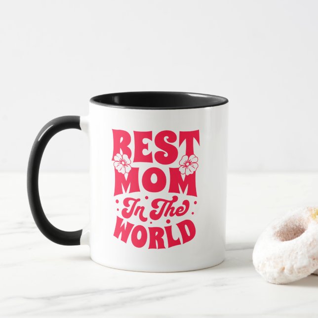 Best mum in the world  mug (With Donut)