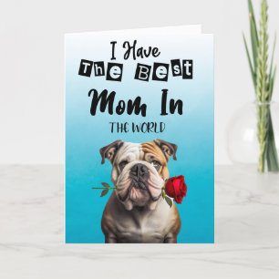 Best Mum in the World...Personalised Mother's Day Thank You Card