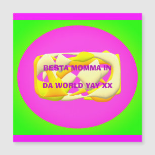 Best Mum in the world very colourful design text  