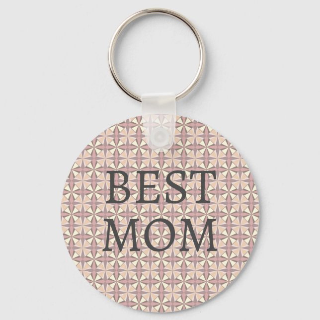 Best Mum  Key Ring (Front)