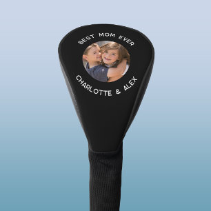 Best Mum Kids Names Photo Keepsake Golf Head Cover