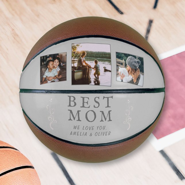 Best Mum Mother Foliage 3 Custom Photos  Basketball (Creator Uploaded)
