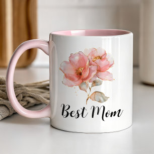 Best Mum Mothers Day Gift - Boho Rose Mug