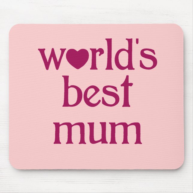 Best Mum Mouse Pad (Front)