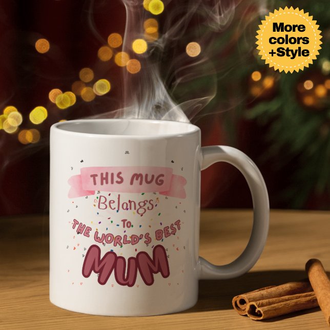 Best Mum Mug - Heartfelt Mother's Day & Birthday (Best Mum Mug - Heartfelt Mother's Day & Birthday Gift)