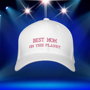 Best Mum On The Planet Embroidered Hat