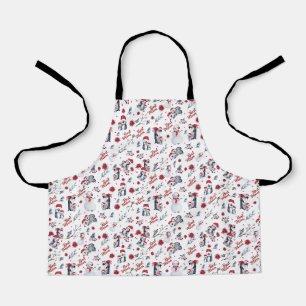 Best Mum Penguin Christmas Pattern Apron