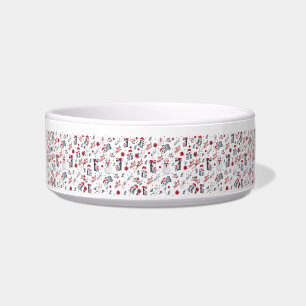 Best Mum Penguin Christmas pattern Bowl
