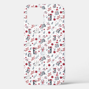 Best Mum Penguin Christmas pattern iPhone 12 Pro Case