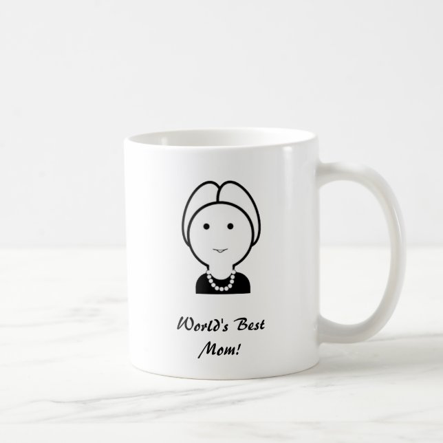 Best Mum (Personalise) Coffee Mug (Right)