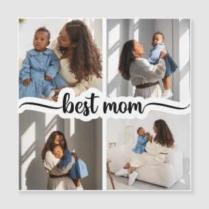 Best Mum Personalised 4 Photo Collage
