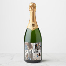 Best Mum Personalised 4 Photo Collage