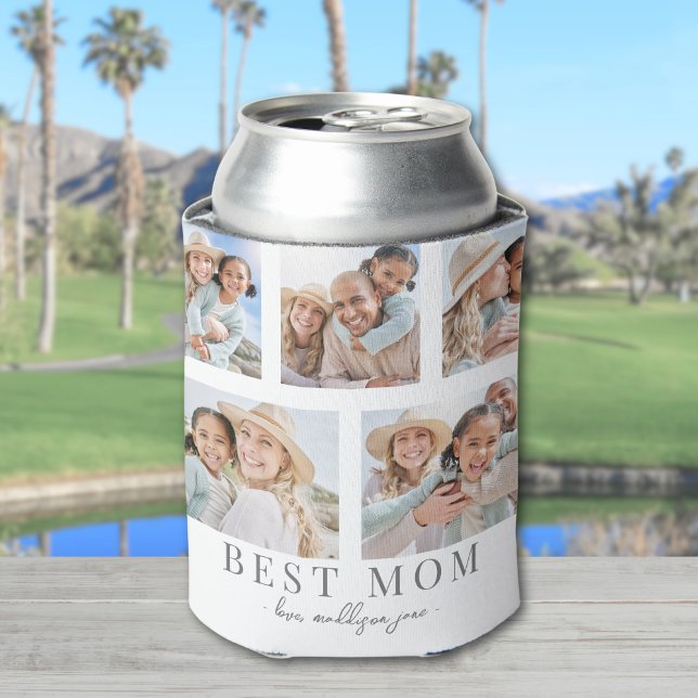 Best Mum Photo Can Cooler (Best Mom Photo Can Cooler)