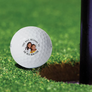 Best Mum Photo Golf Balls