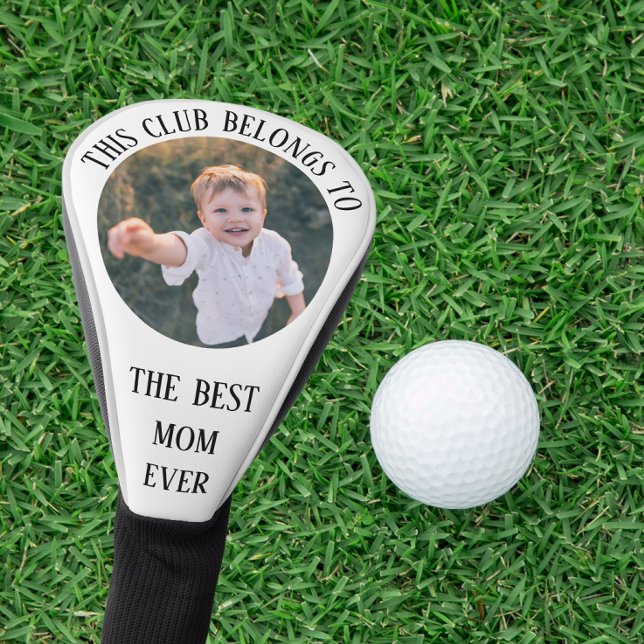 Best Mum Photo Golf Head Cover (Creator Uploaded)