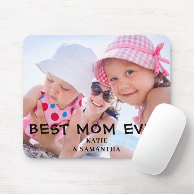 Best Mum Photo  Mouse Pad (With Mouse)