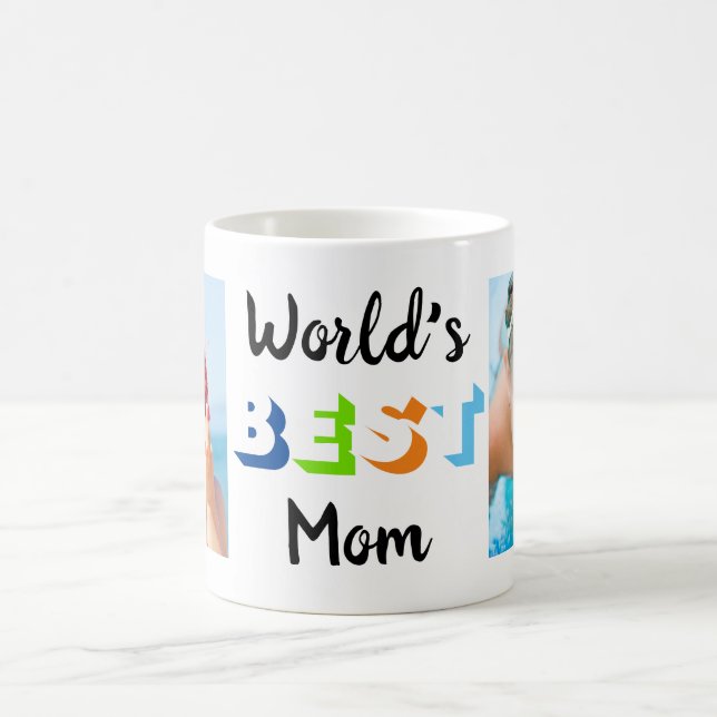 Best Mum Photos Coffee Mug (Center)