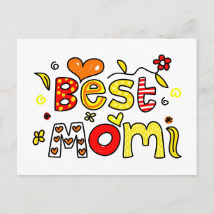 Best Mum Postcard