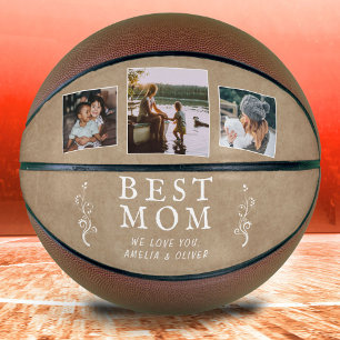 Best Mum Rustic Foliage 3 Custom Photos Mother Basketball