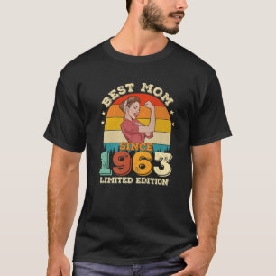 Best Mum Since 1963 Son Daughter Matching Bday Mot T-Shirt
